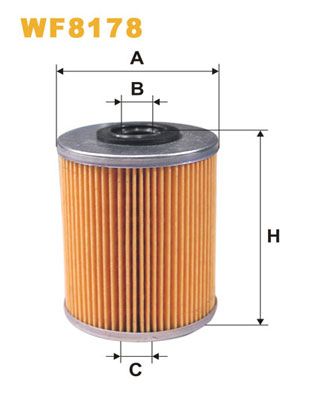 WIX FILTERS Polttoainesuodatin WF8178